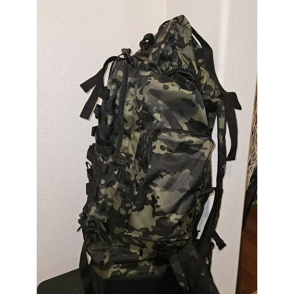 New! 70L Camouflage Hiking Backpack